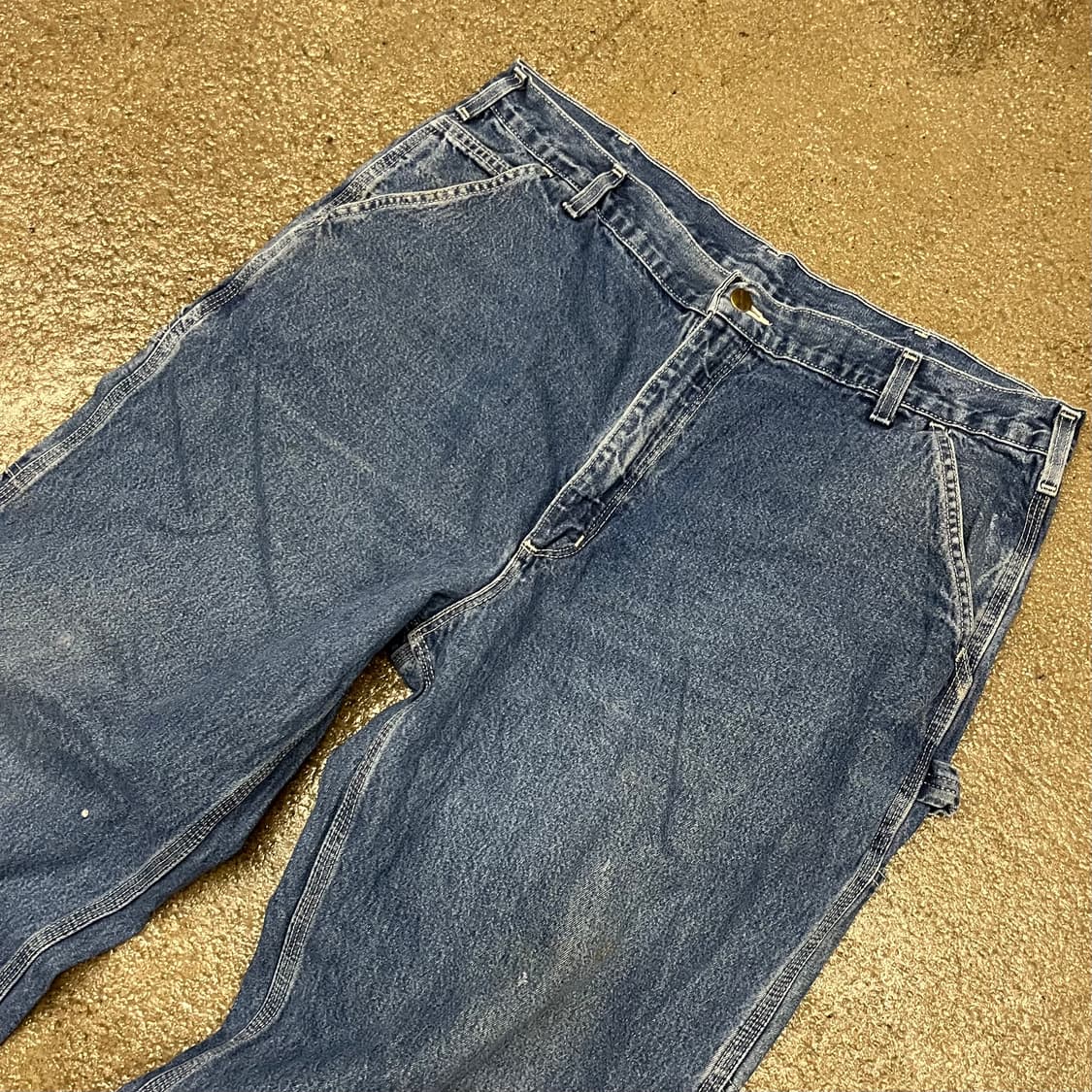 Carhartt 데님 카펜터 팬츠 (39“) 상품이미지3