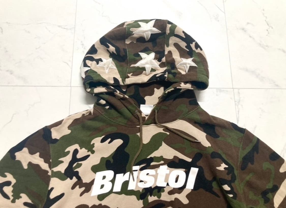 FCRB FC레알 브리스톨 16AW 카모 후드 105-110 XL 상품이미지1