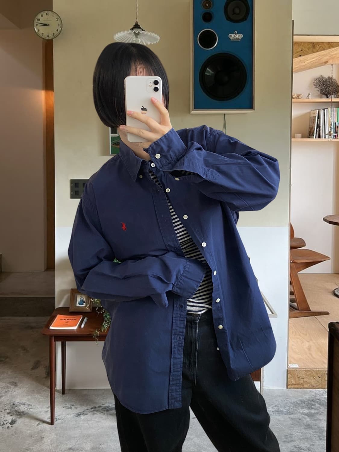 폴로랄프로렌 솔리드 셔츠 (Man XL) AA1043 상품이미지2