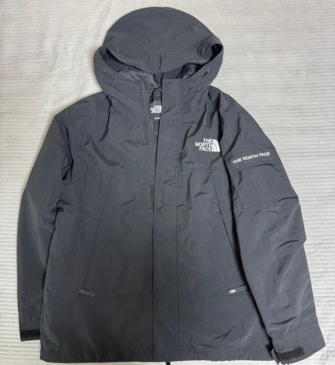 (95M) 노스페이스 프리 자켓 블랙 바람막이 상품이미지1