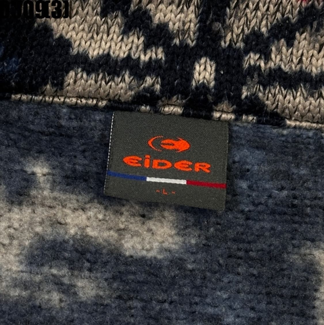 아이더 노르딕패턴 반집업 니트 상품이미지3