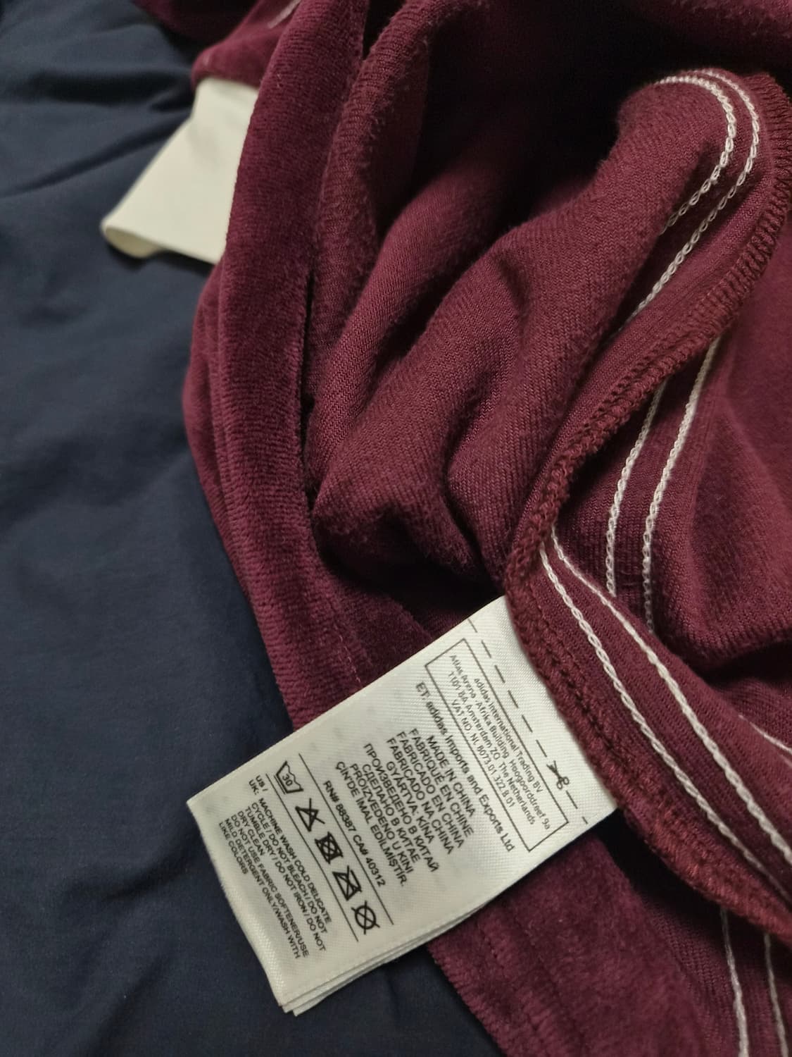 아디다스 알렉산더왕 벨루어 긴팔 폴로 M사이즈 상품이미지10