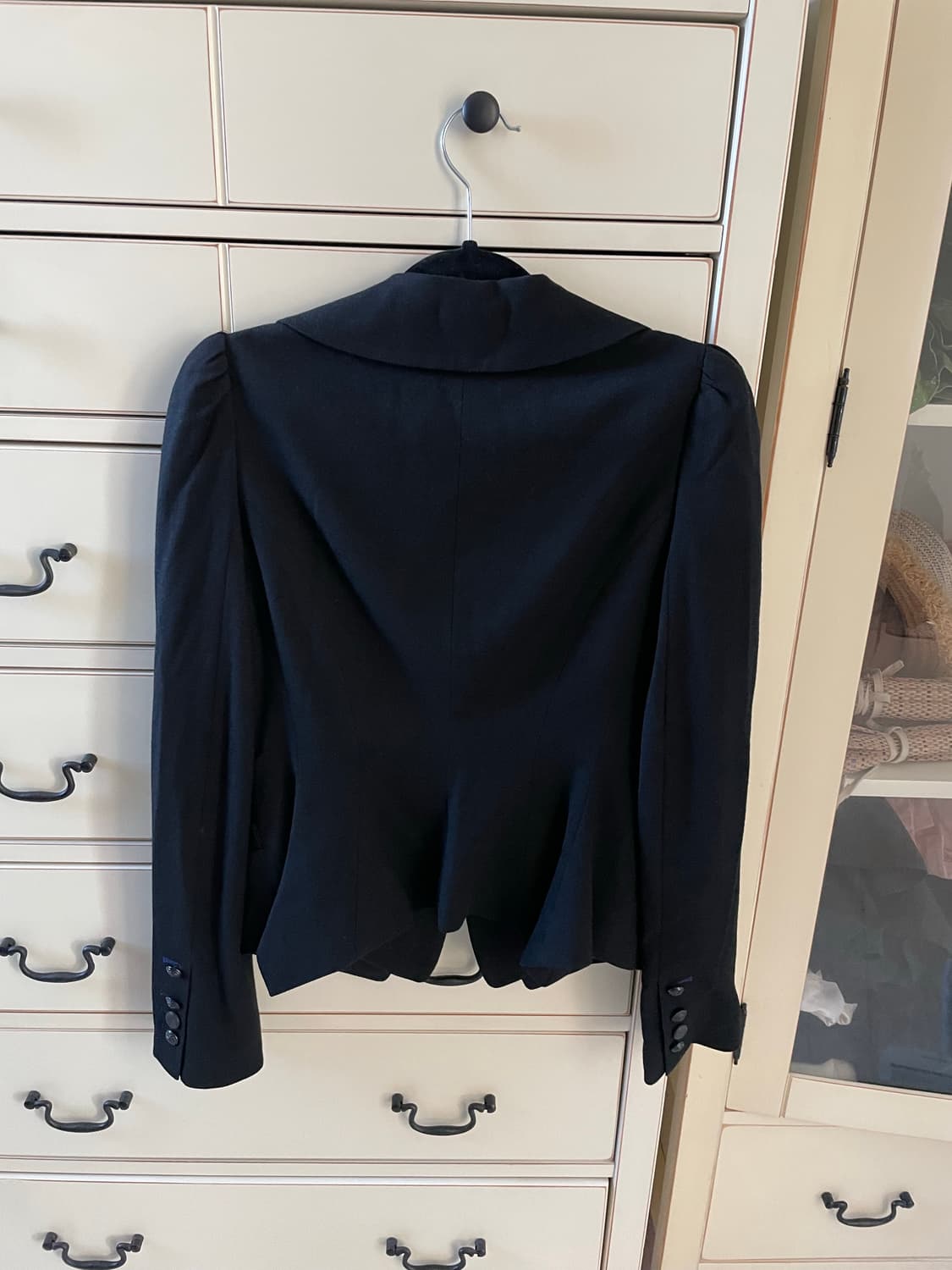 (새상품) 오즈세컨  코르셋 느낌 울 정장 자켓 55 상품이미지2