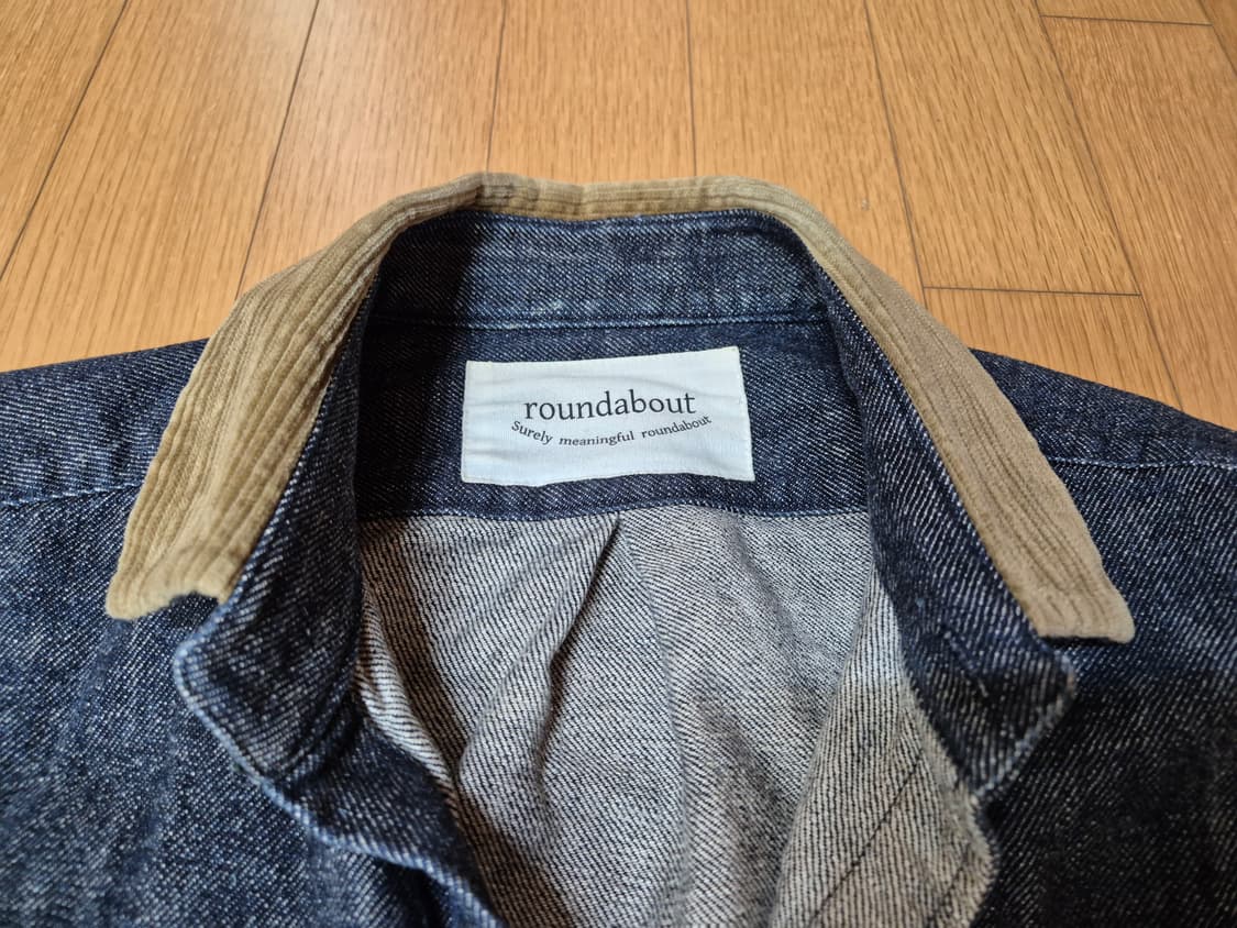 일본 Roundabout 데님 셔츠 상품이미지6