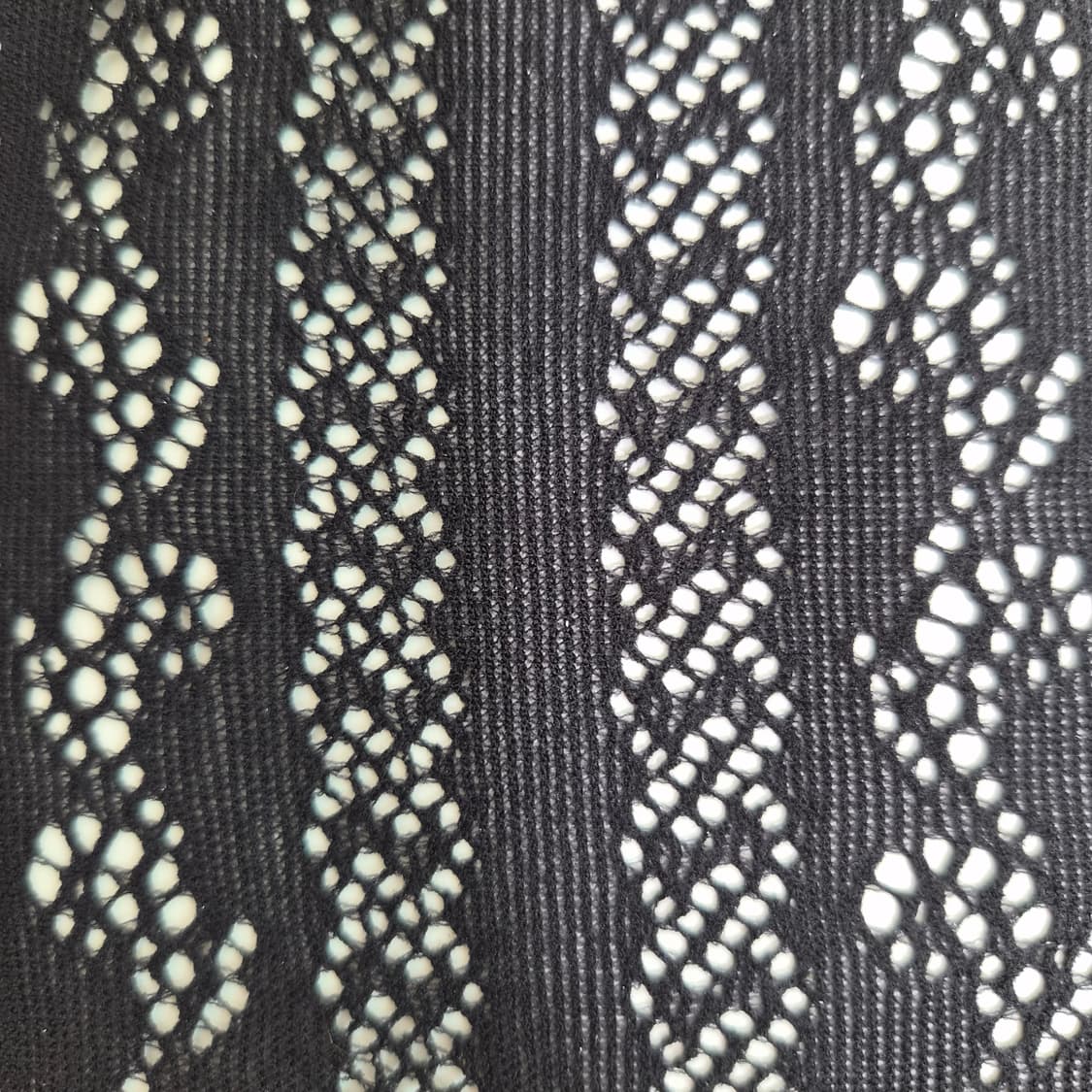 UNIQLO 블랙 레이스 패턴 메쉬 망사 팬티스타킹 상품이미지2