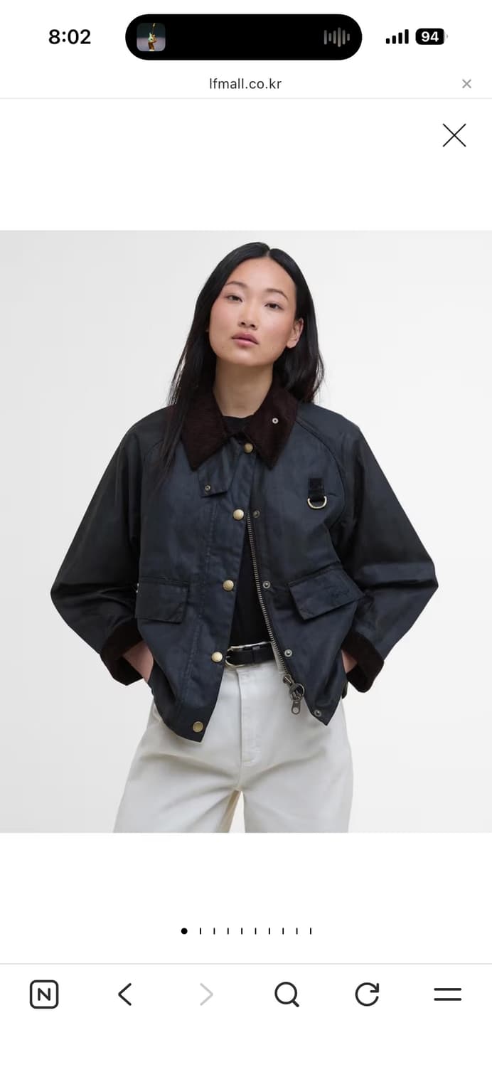 바버 Barbour자켓- 여성 카키 Dundee 타탄 Spey 상품이미지1