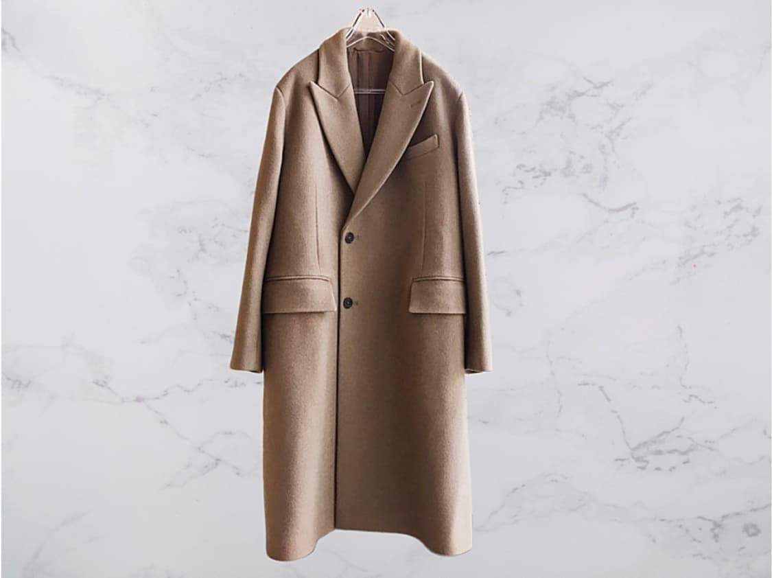 크리드옴므 오라리맛 피크드라펠  코코아 48 사이즈 (L) 캐시30울70 상품이미지1