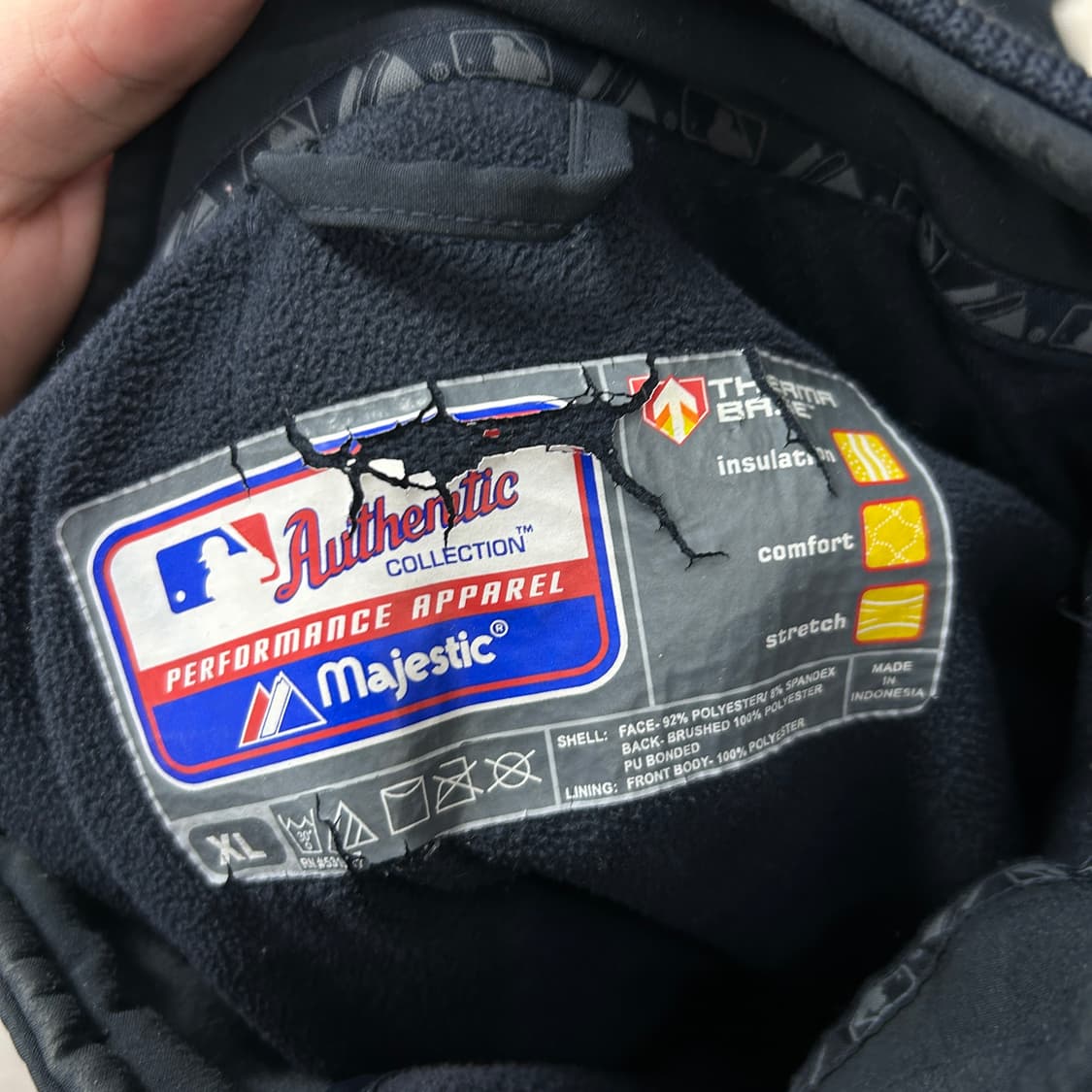 마제스틱 뉴욕 양키즈 베이스볼 자켓(XL) 상품이미지2