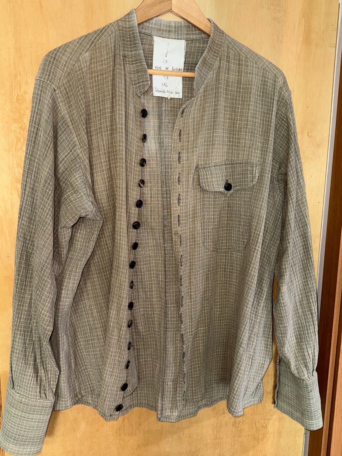 존알렉산더스켈톤 리넨 워크 셔츠 상품이미지1