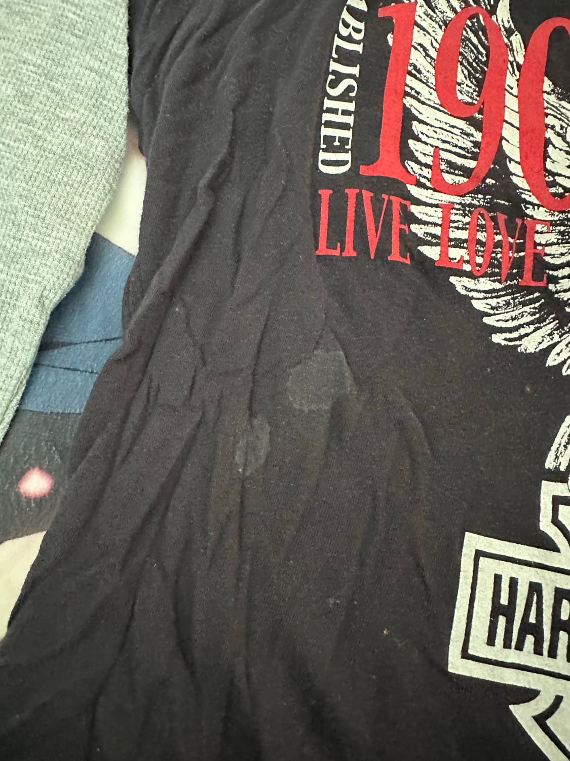 할리 데이비슨 여자 긴팔쭉티 상품이미지5