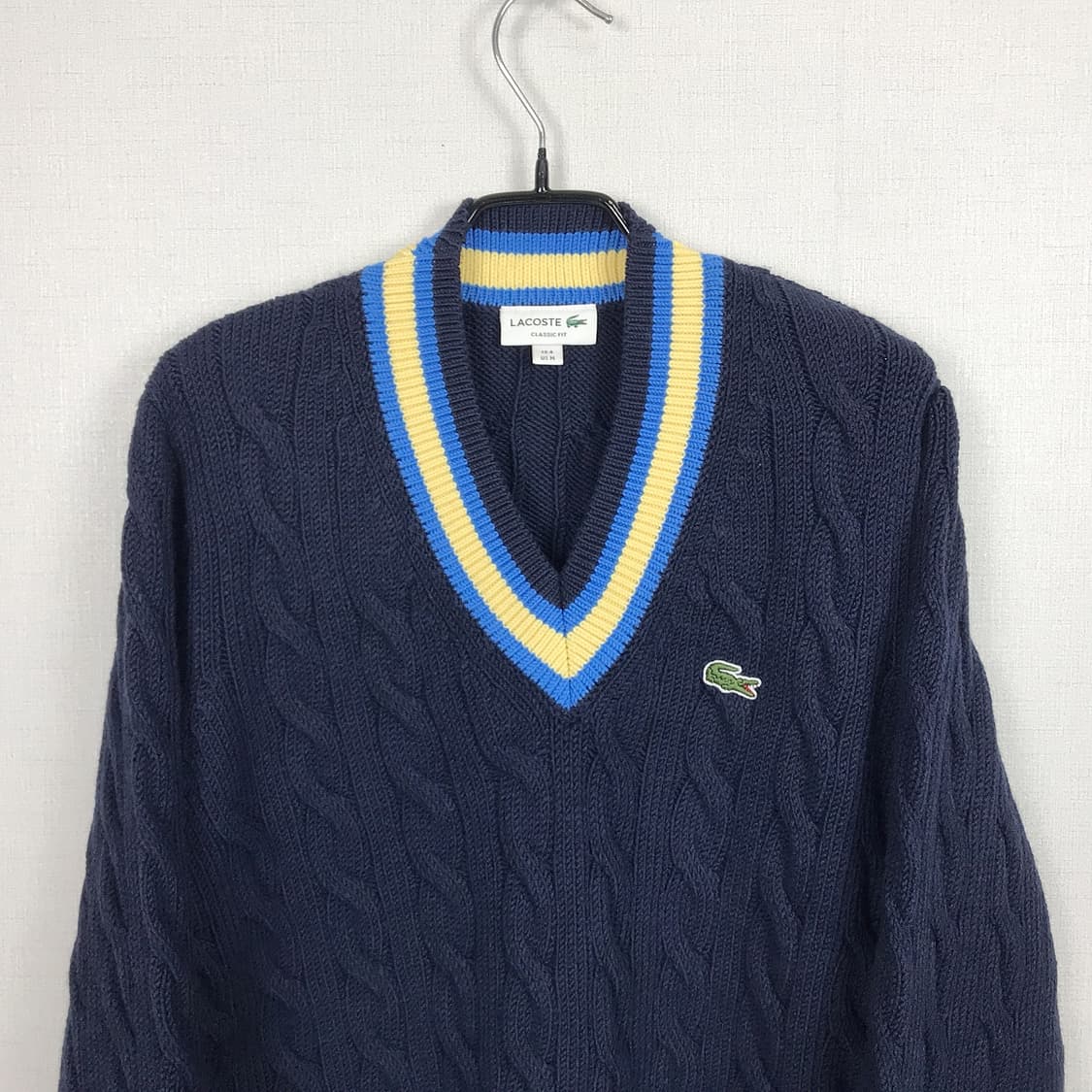 라코스테 울 크리켓 니트 남성4 (100) 상품이미지3