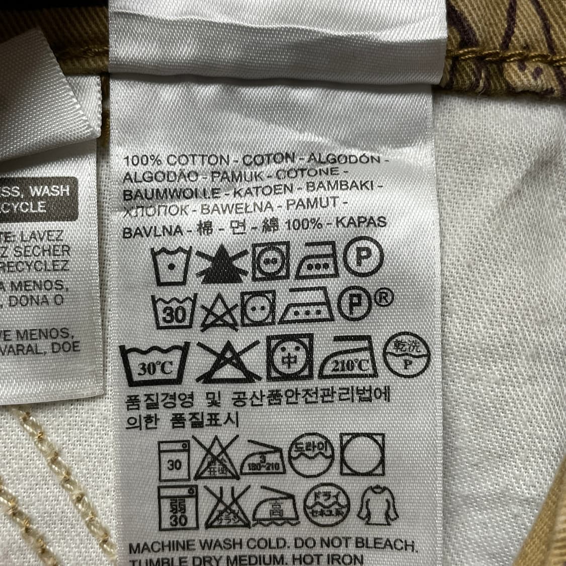 LEVI'S 리바이스 빈티지 트로피컬 카고 하프팬츠 A00731 상품이미지8