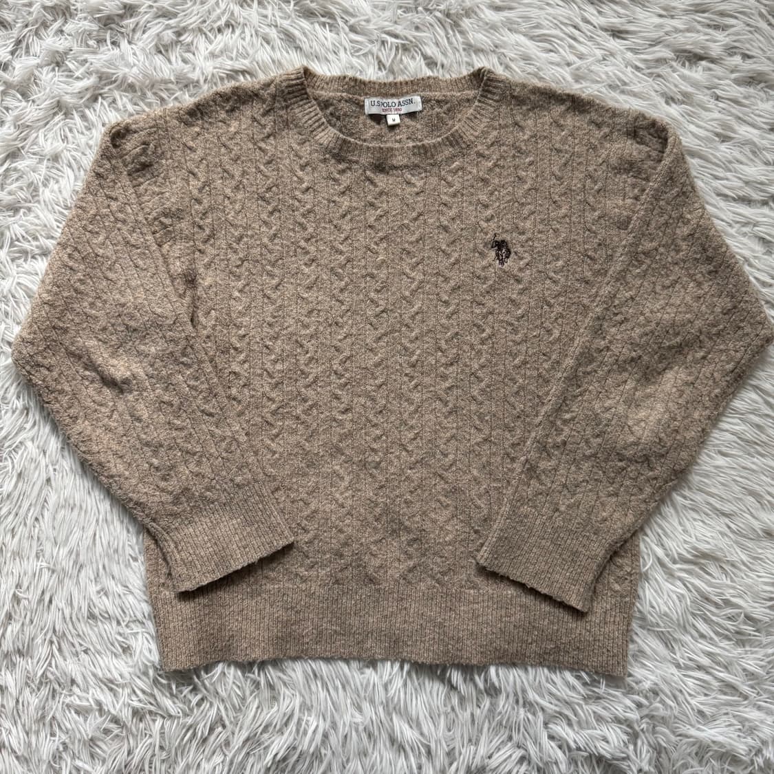 US POLIO 일본빈티지 니트 폴로니트 빈티지니트 유에스 니트 보세니트 상품이미지2