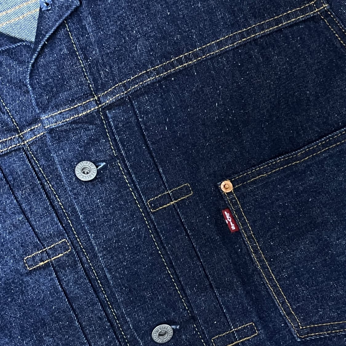 리바이스 타입1 셀비지 트러커 [L/105~] 상품이미지3