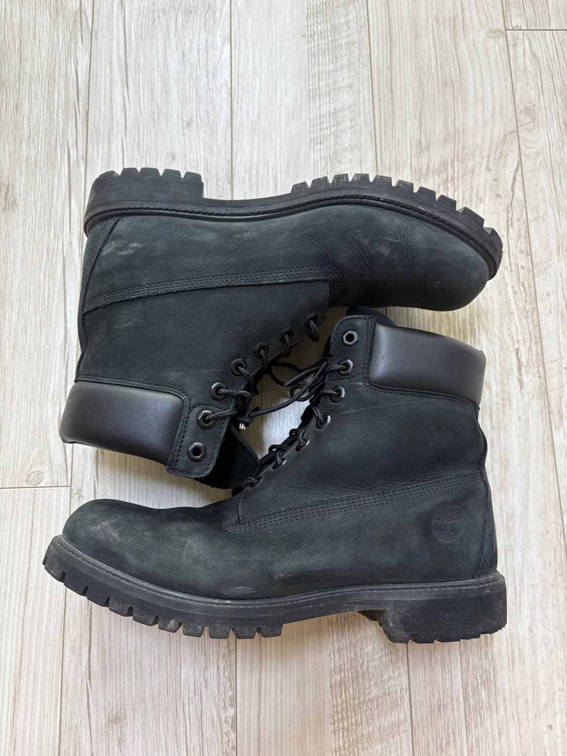 팀버랜드 프리미엄 6인치 워커 부츠 블랙 280 상품이미지2