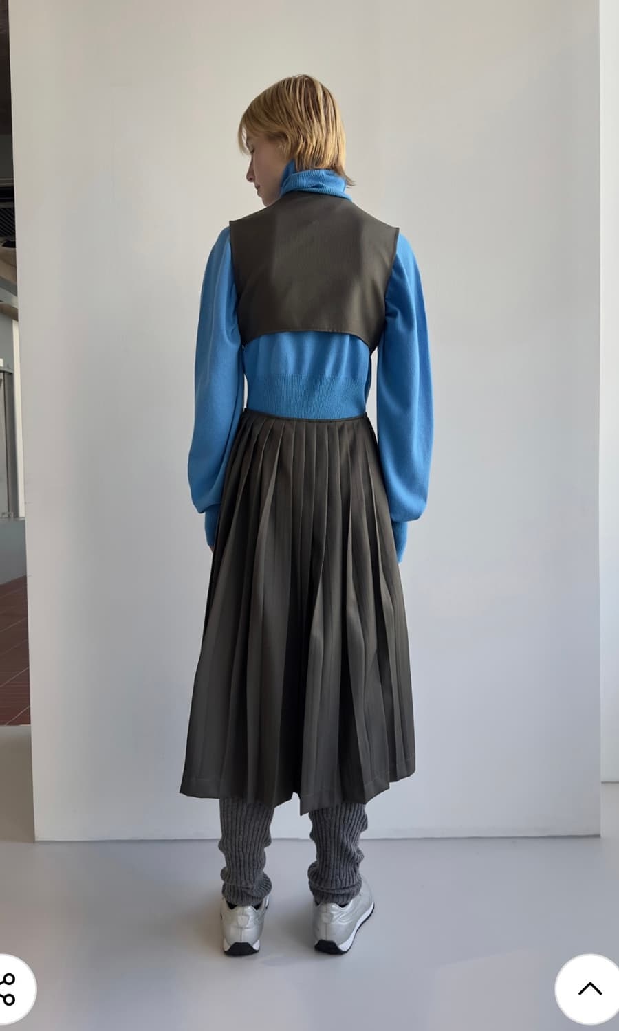 로우클래식 PLEATED DRESS [M] 상품이미지2