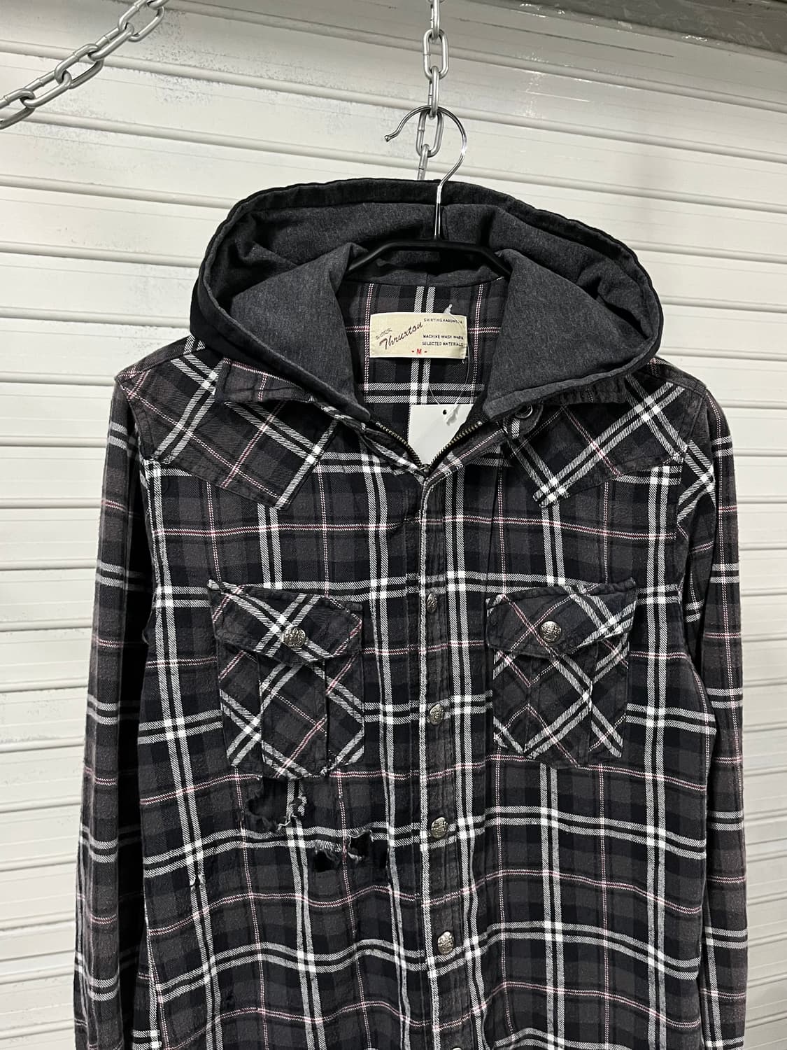 Thruxton western hood zip shirt 상품이미지6