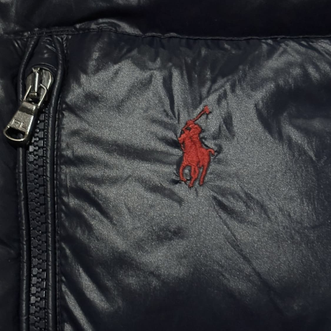 폴로 랄프로렌 퍼프 다운 패딩 네이비 상품이미지3