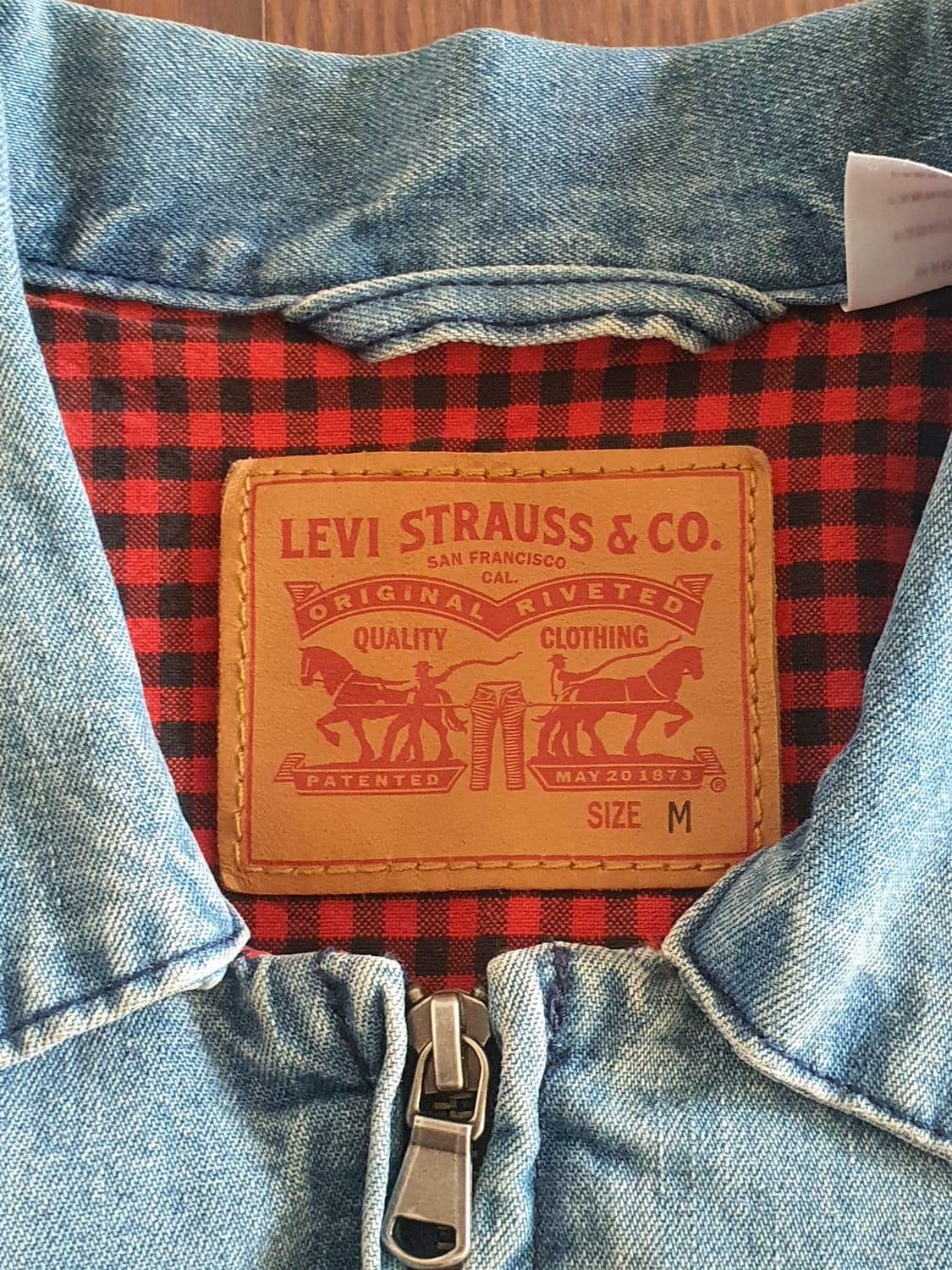 M) 리바이스 청 자켓 집업 상품이미지4