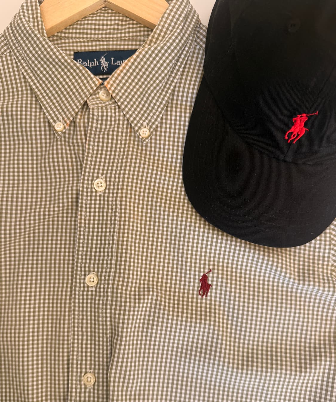 폴로(Polo ralph lauren) 깅엄체크 여름셔츠 L/S 상품이미지1