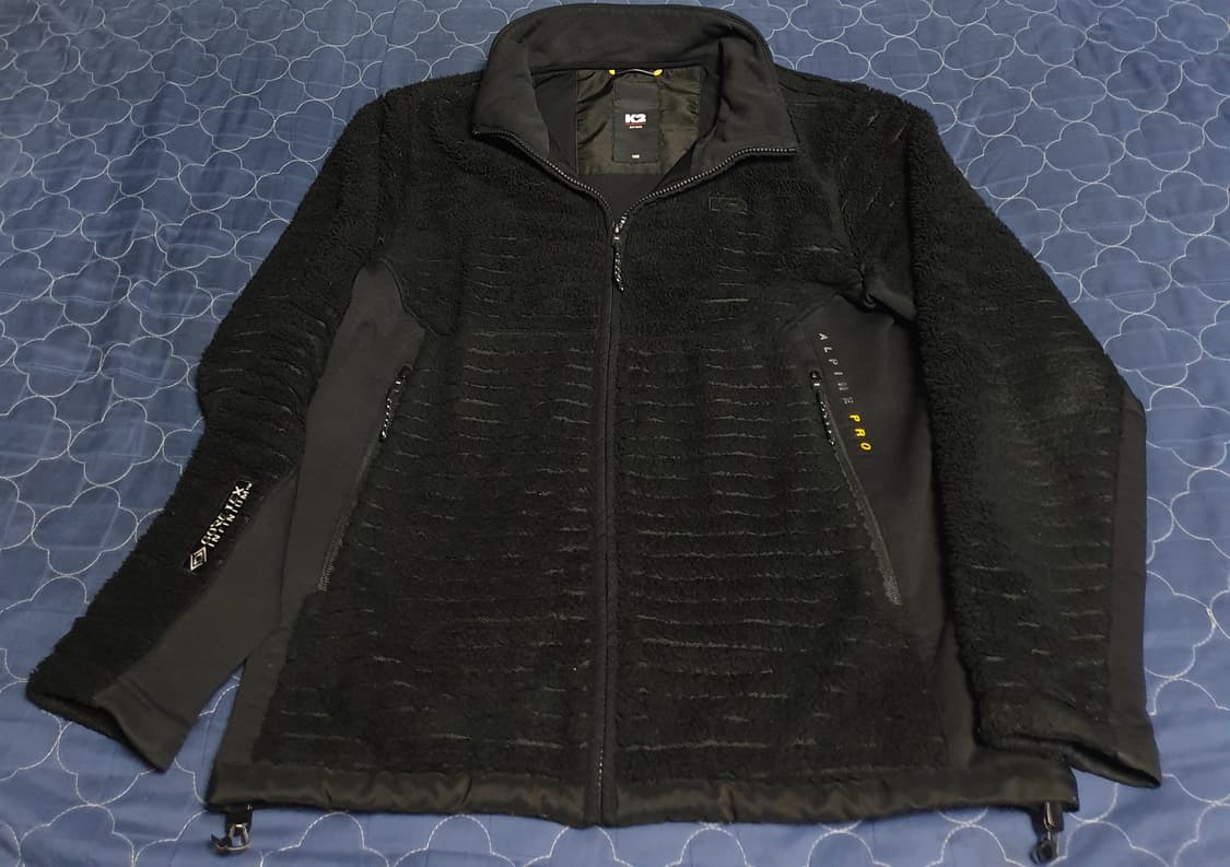 K2 고어텍스 알파인프로 플리스 집업자켓 블랙 (105) 상품이미지1