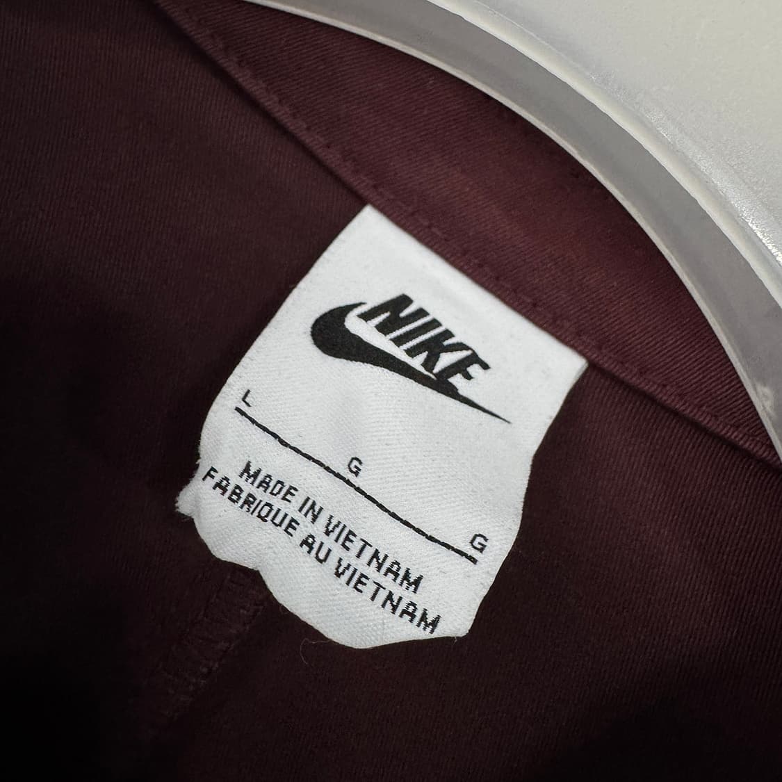 나이키 24 버건디 우븐 자켓 상품이미지3