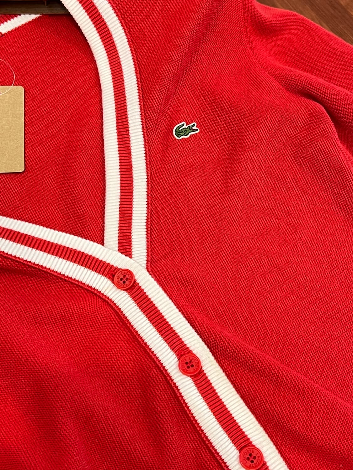 Lacoste 라코스테 코튼 가디건 상품이미지7