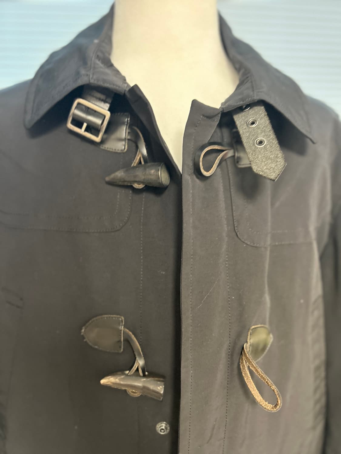 SOPHNET 소프넷 샤이닝 나일론 후디드 더플코트 L 상품이미지2