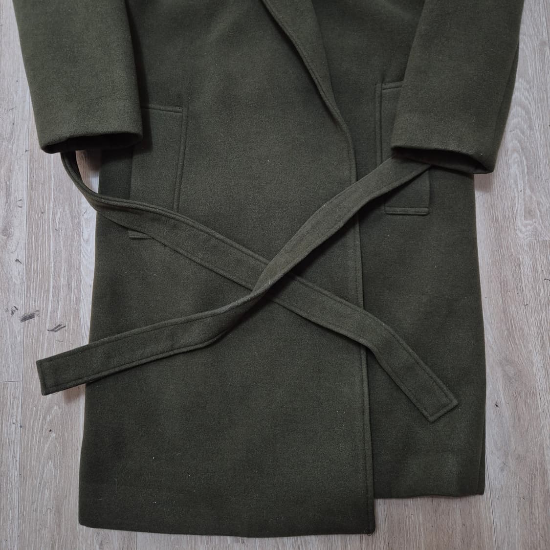 BUCKET LIST 버킷리스트 남성 클래식 울 벨티드 코트 M(95) 상품이미지3