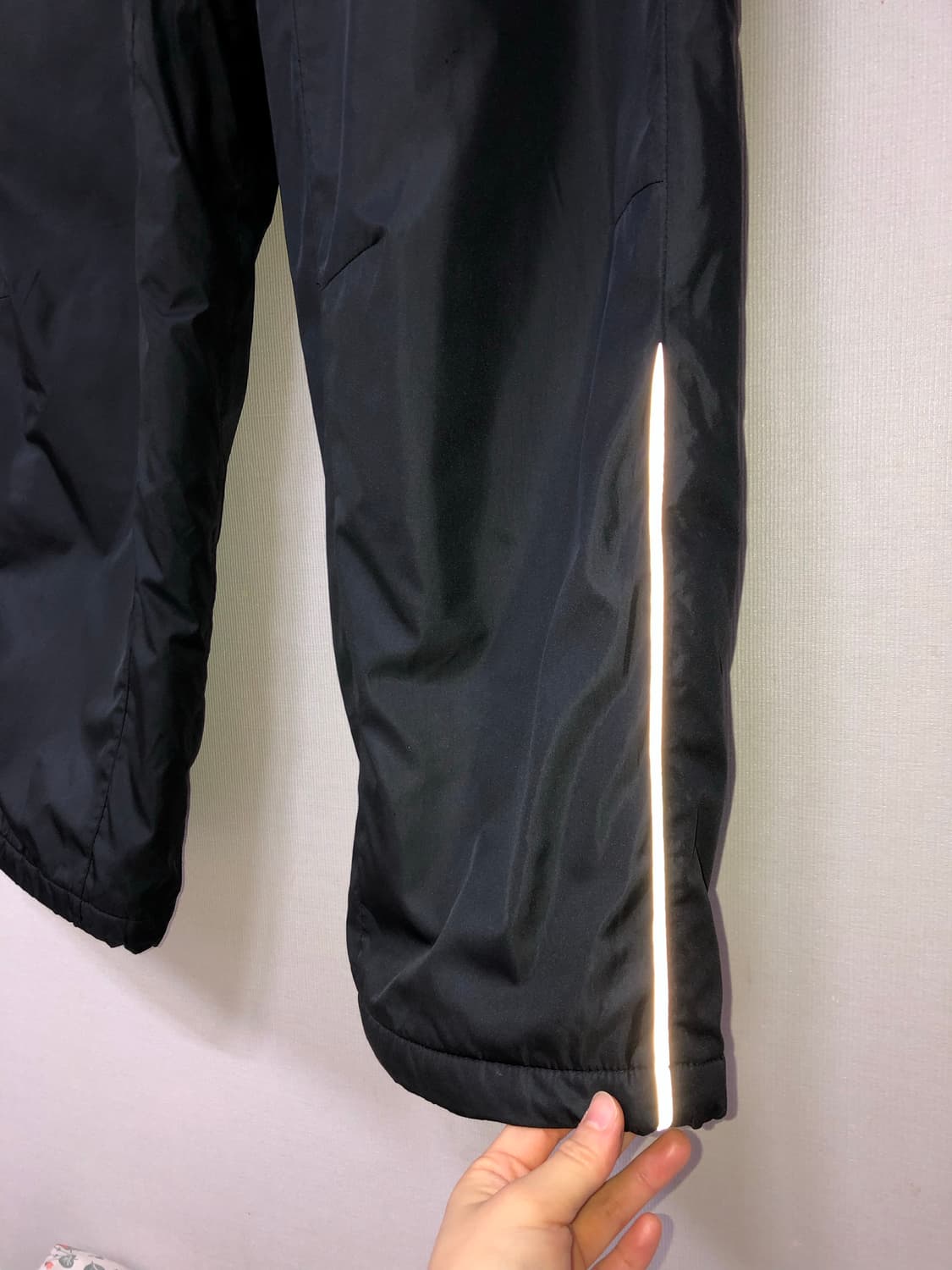 나이키 겨울 패딩 솜바지 우븐팬츠 _ 블랙 L 상품이미지4