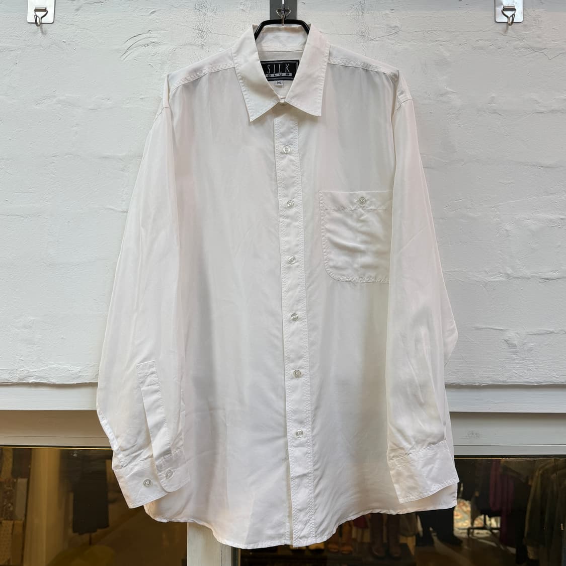 Silk Club 실크 화이트 셔츠 M 상품이미지1