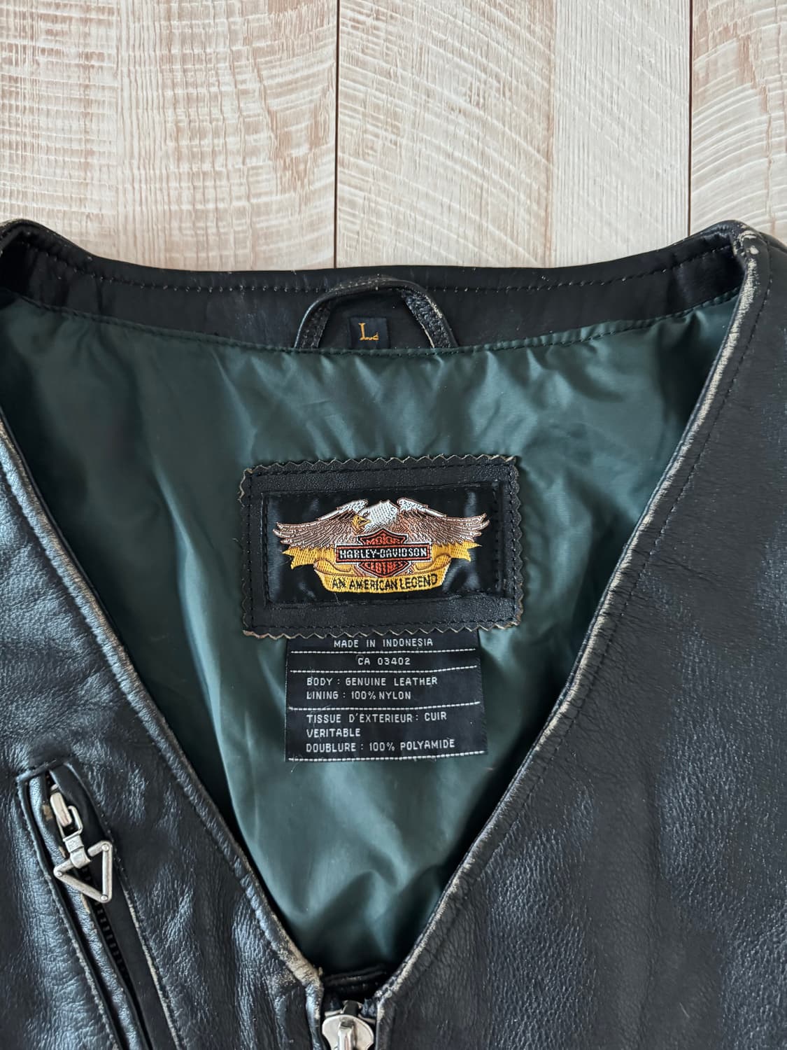 [L] 빈티지 할리데이비슨 베스트  상품이미지4