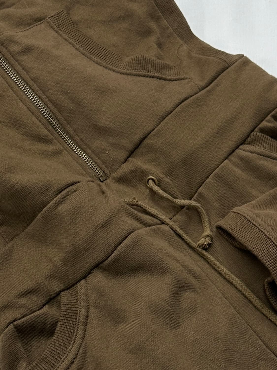 🤎브라운 후드 점프수트🤎 트레이닝 러블리 y2k 레어템  상품이미지4