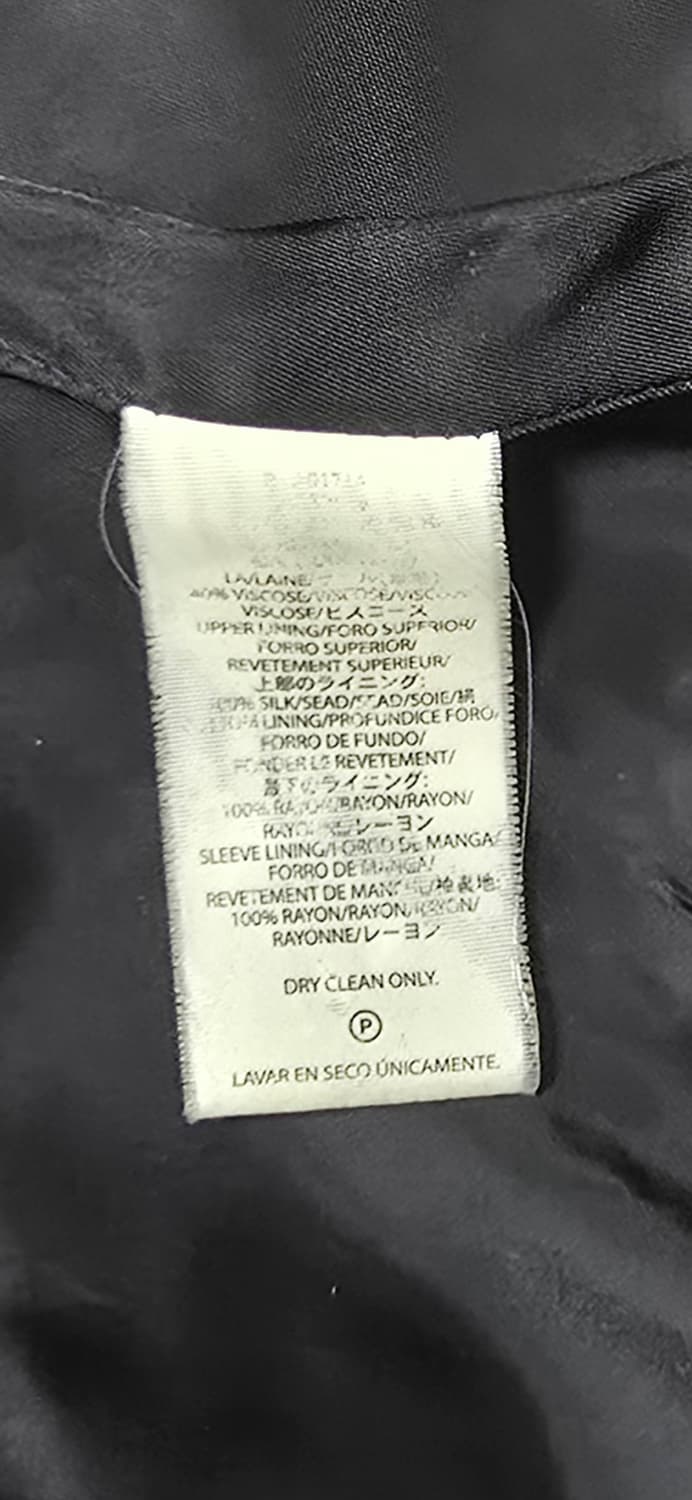 Armani Exchange 블랙 롱 코트 55 상품이미지3