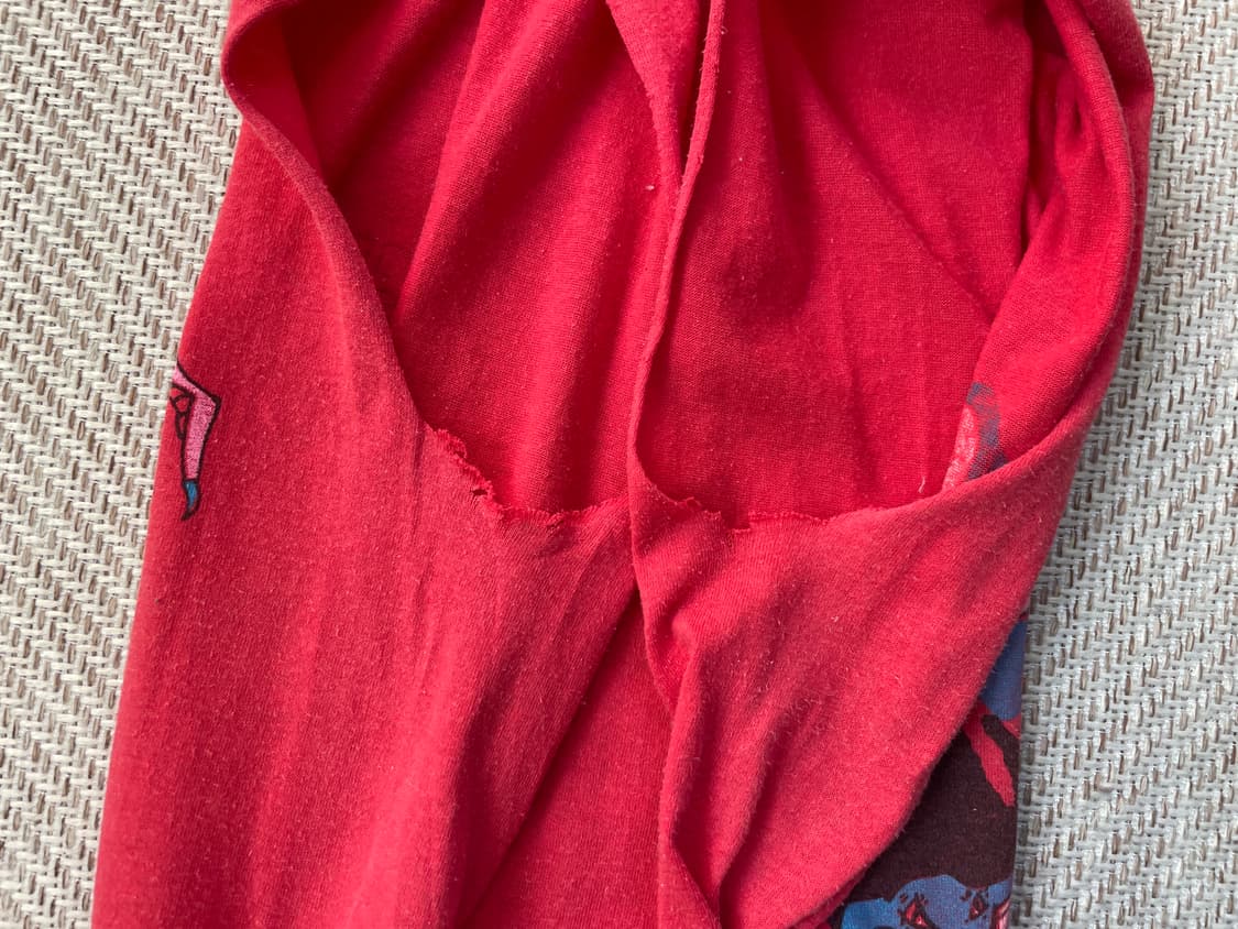 90s 빈티지 싱글 스케이트 보드 데몬 컷오프 슬리브리스 J03762 상품이미지7