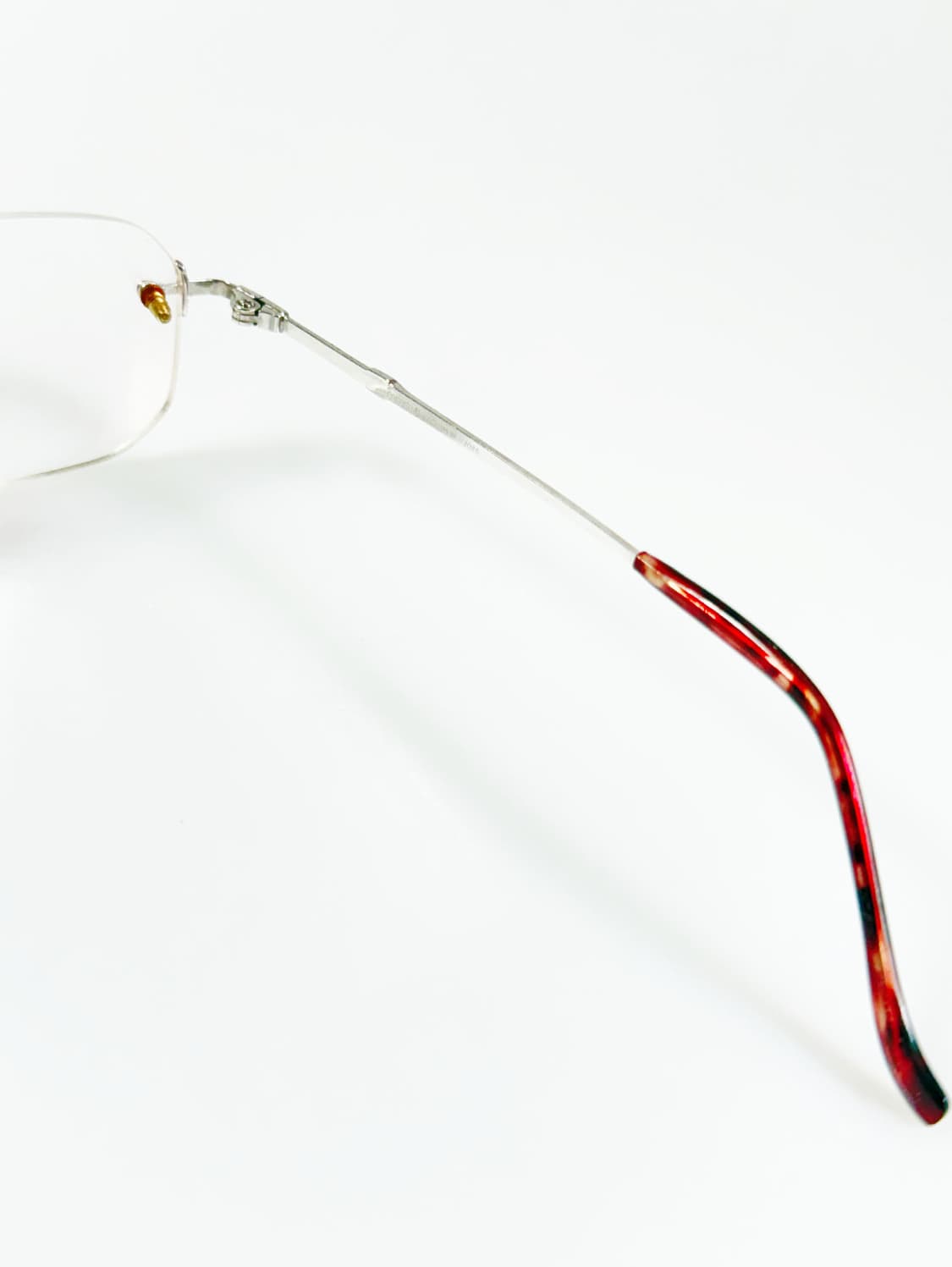 ROBERTO MOCALI 무테 스퀘어 티타늄 빈티지 안경 상품이미지6