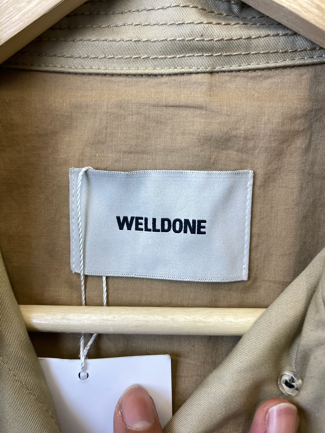 웰던 오버사이즈 트렌치 코트 상품이미지6