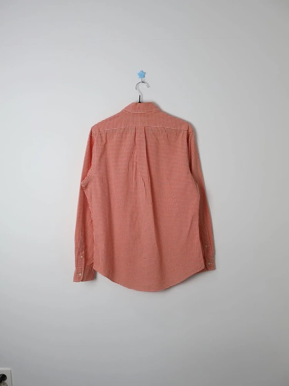 Polo by Ralph Lauren Orange Gingham Shir 상품이미지2