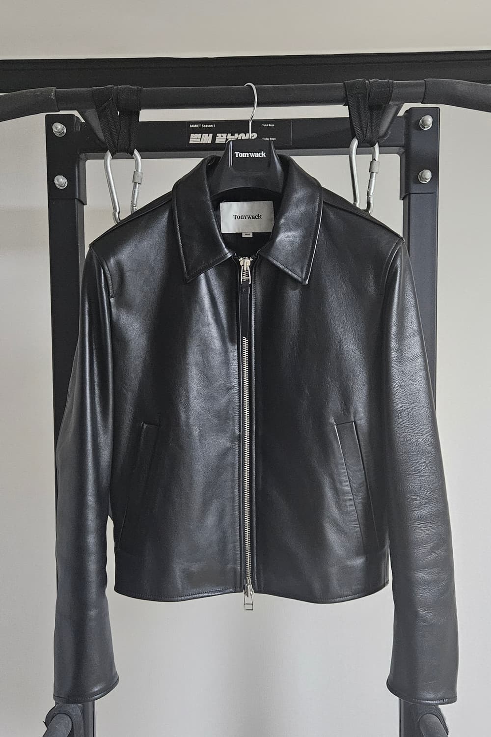 토니웩 카프 레더 가죽 자켓 M사이즈 상품이미지1