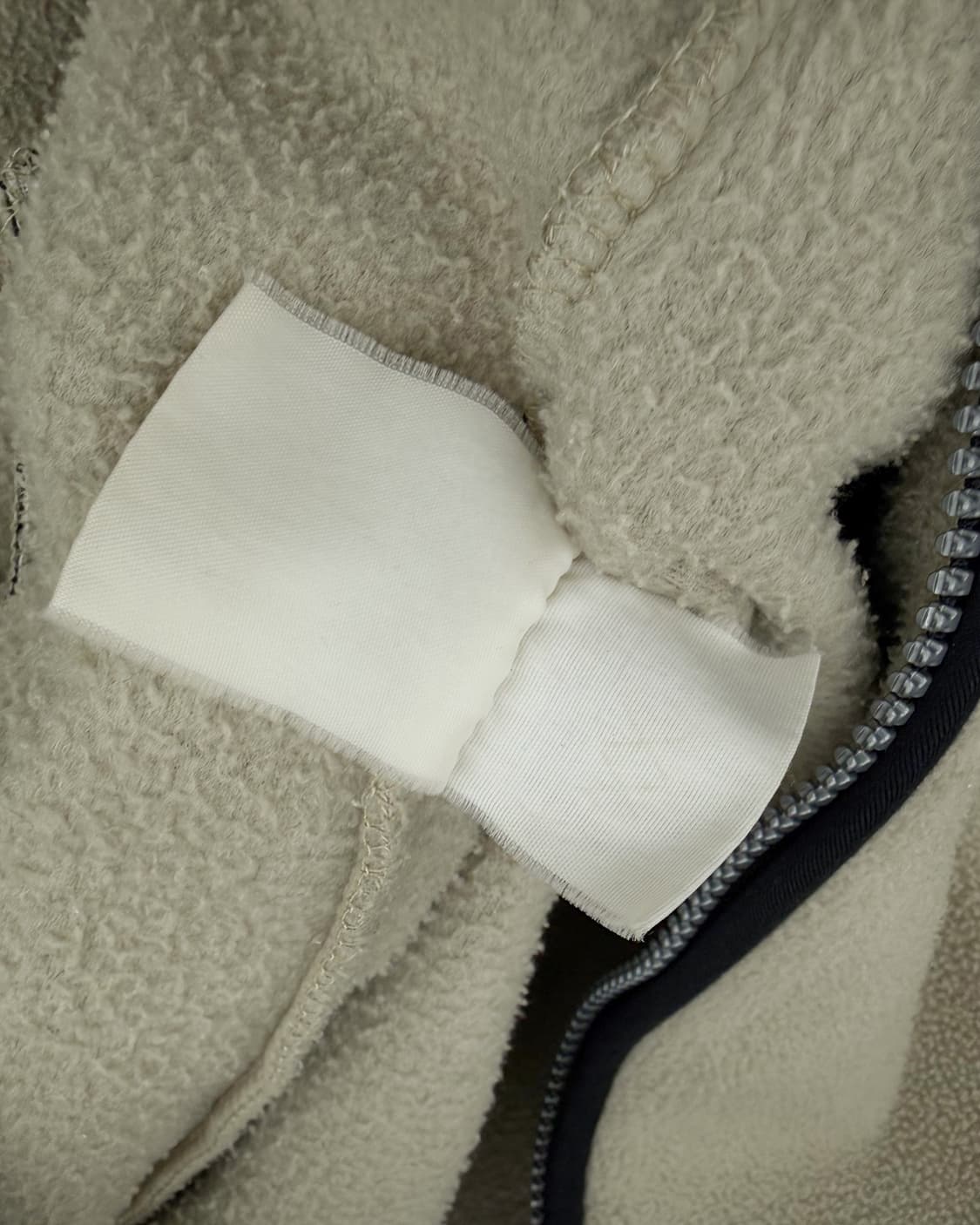 FUBU 00s 아플리케 백로고 플리스 자켓 베이지 상품이미지10