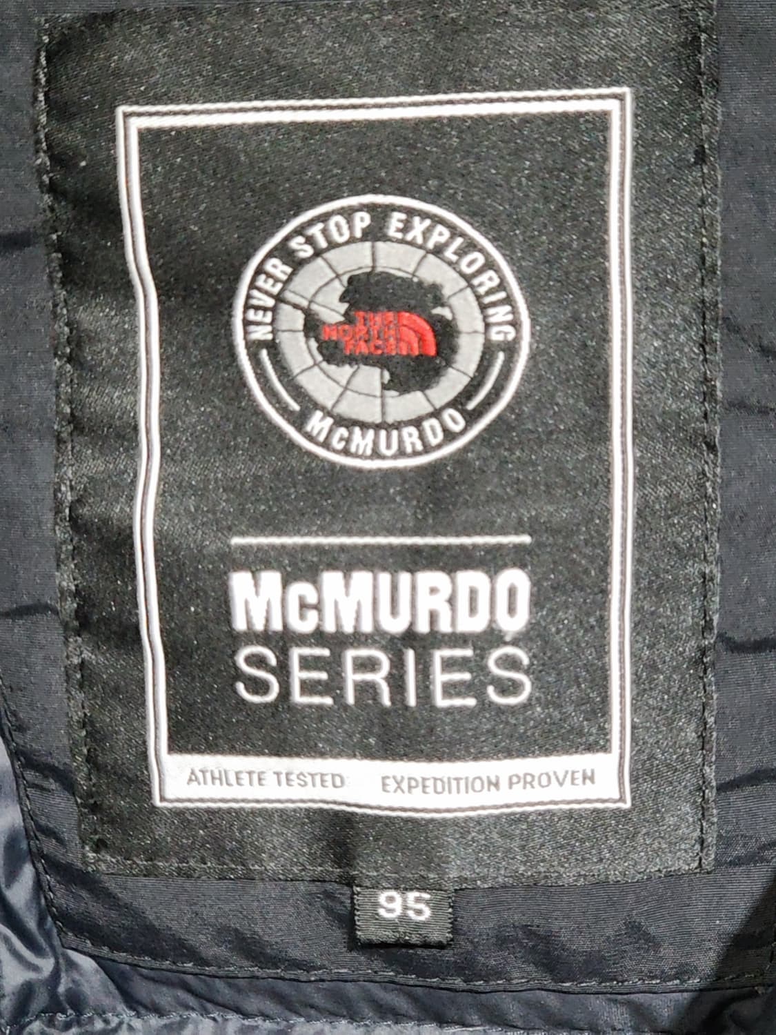 (95) 노스페이스 맥머도 패딩점퍼 네이비 구스다운 후드자켓  상품이미지3