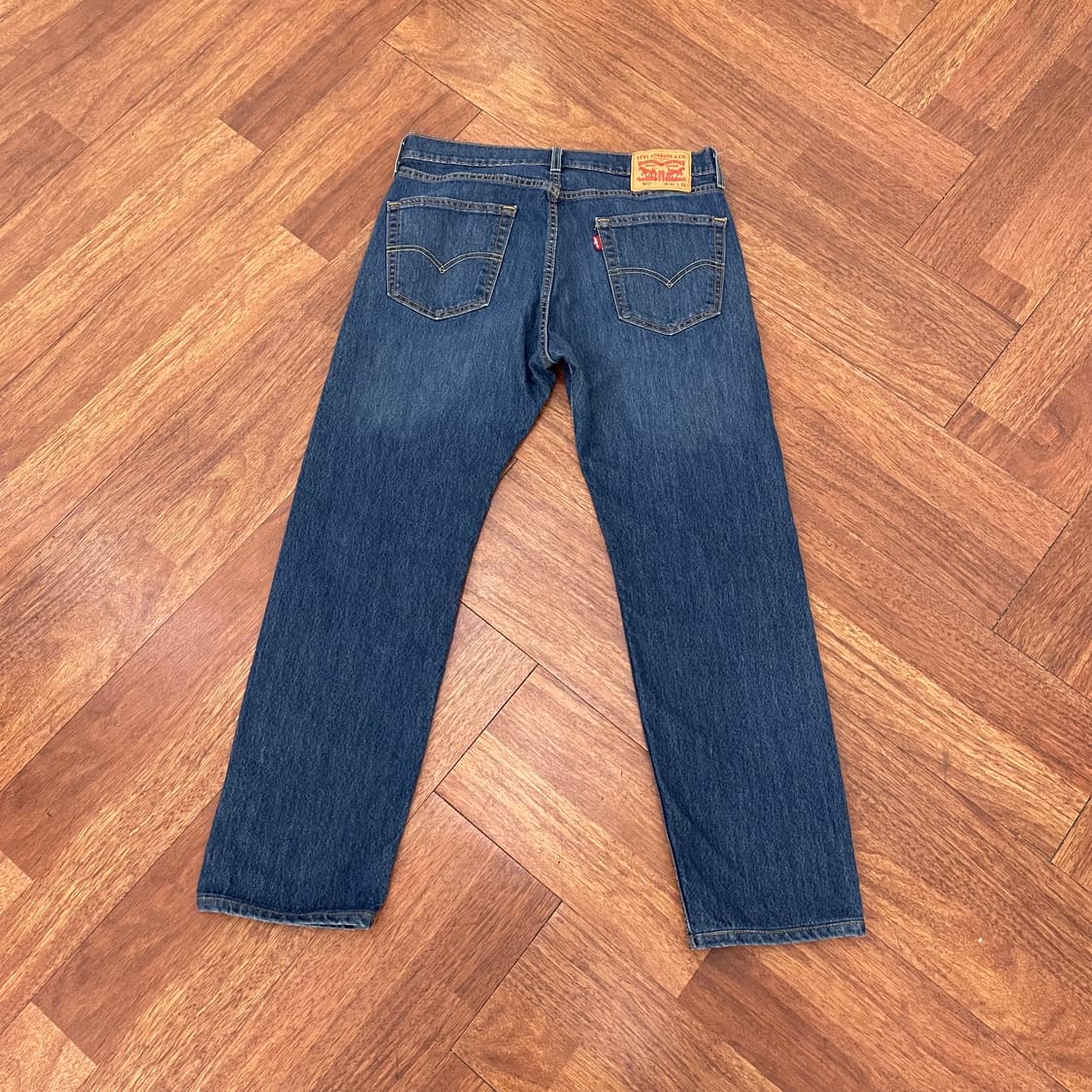 리바이스 505 레귤러핏 쿨진 데님팬츠  상품이미지2