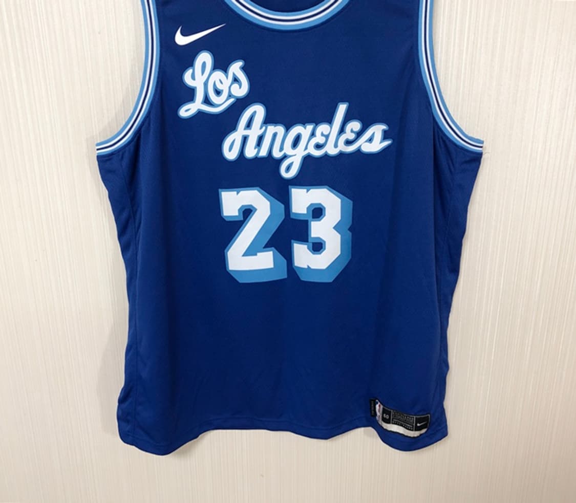 NBA 나이키 LA레이커스 르브론제임스 클래식 스윙맨져지 3XL 상품이미지3