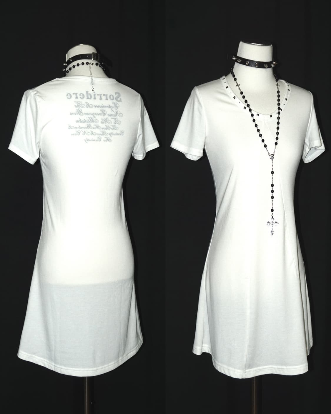 (sorridere) rhinestone loose t  상품이미지1