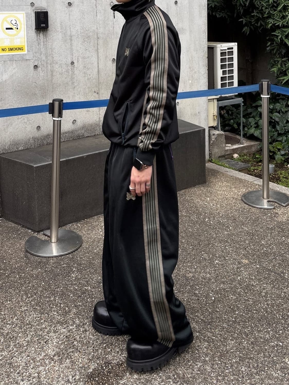 니들스 x LHP H.D폴리트랙팬츠 다크그린xs 상품이미지1