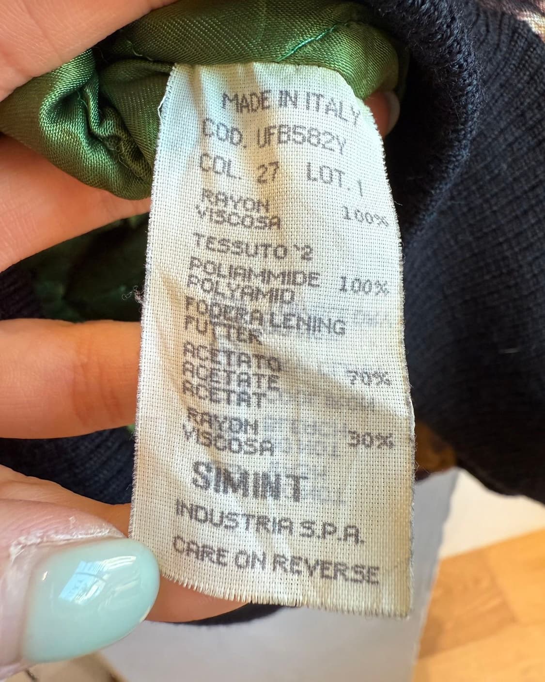 모스키노 패치워크 봄버 자켓  상품이미지9