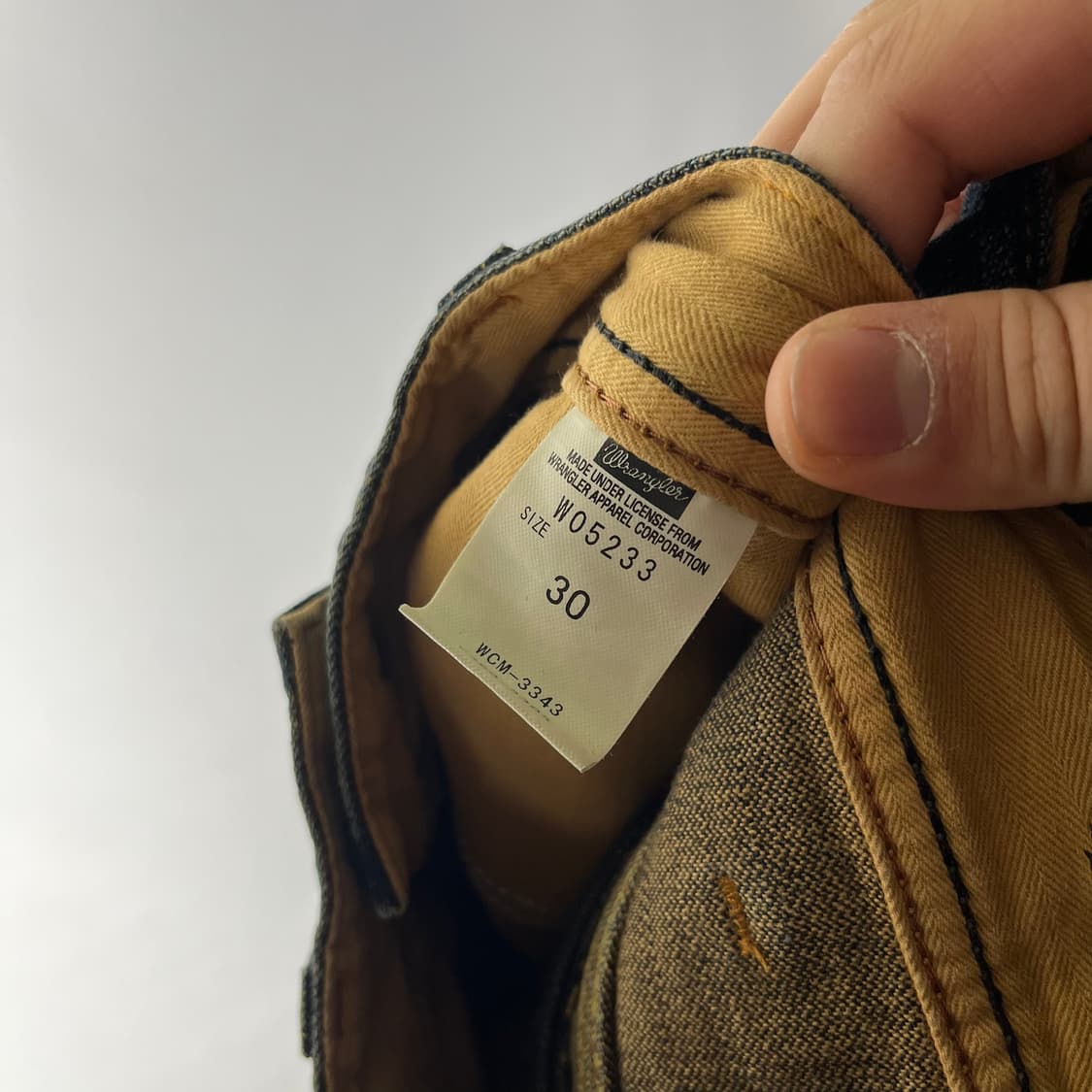 [Wrangler] 랭글러 웨스턴 워싱 데님팬츠 상품이미지6