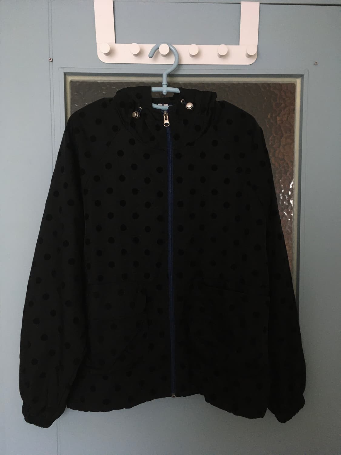 오헤시오 도트  dot frill hooded windbreaker  상품이미지2