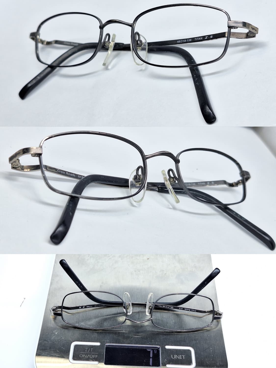 Cross Roads 012 고무메탈 GUMMETAL 일본 수입 안경테 상품이미지9