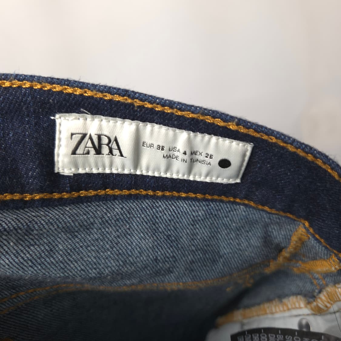 여26(기장 115) 자라 데님 청바지 상품이미지5